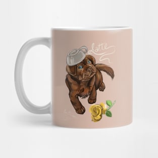 Chocolate Lab Latte Mug